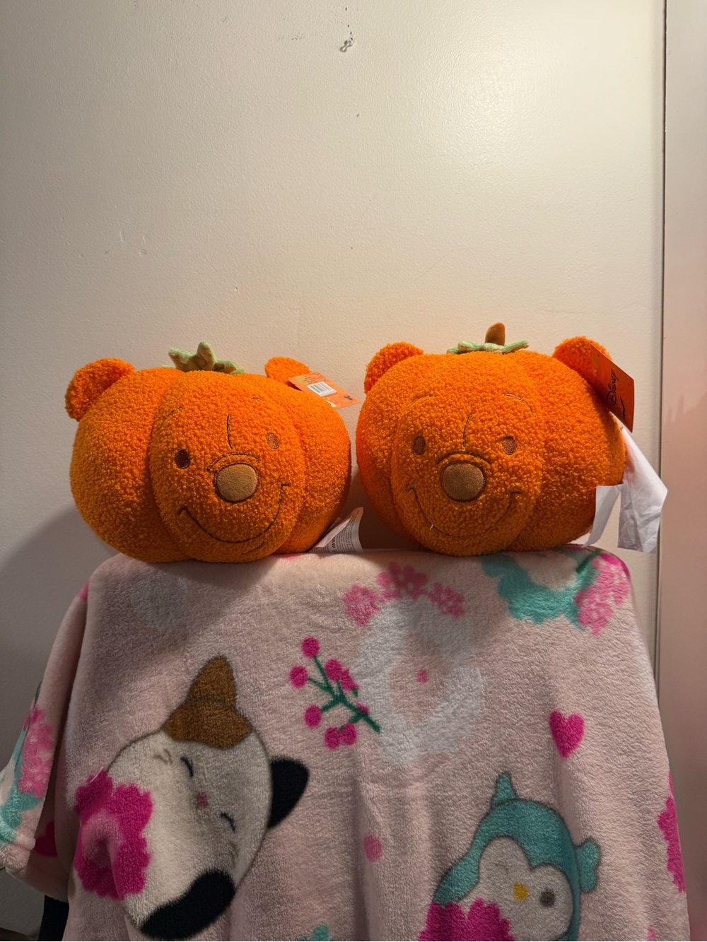 Viral Aldi Winnie the Pooh Pumpkin Halloween pillow bundle